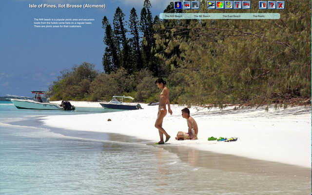 île des pins île Alcmène îlot Brosse