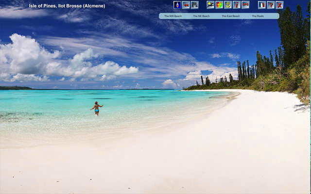 île des pins île Alcmène îlot Brosse